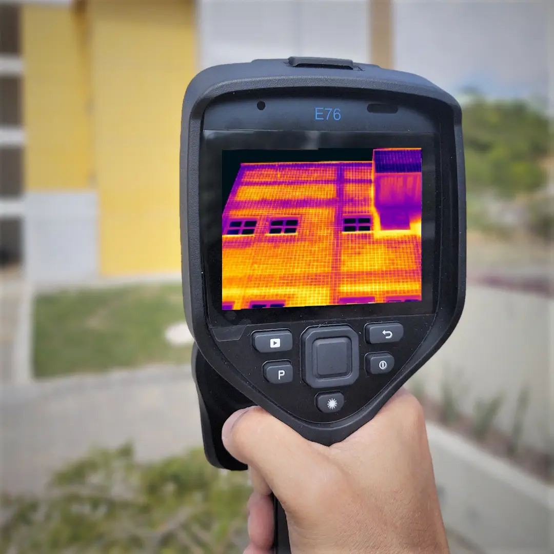 Inspeção predial de fachada utilizando termografia infravermelha